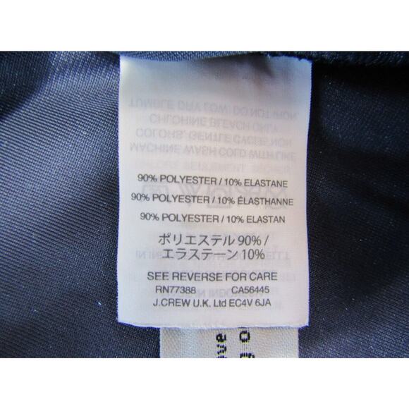 Madewell Blue Velvet V Neck Tie Top Womens size M Professional Blouse Work - Picture 8 of 8